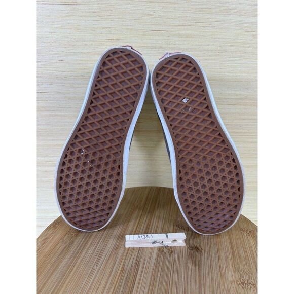 Vans Sk8 Hi Falcon White Leather Athletic Shoes Unisex Womens 8 - Picture 8 of 9